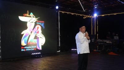 Buka Puasa Bersama, Bupati Kotabaru Launching Logo Harjad ke-74