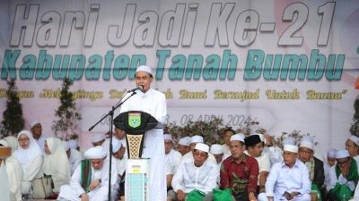 Harjad ke-21 Tanah Bumbu, Bupati Zairullah Sampaikan Segudang Penghargaan