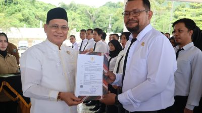 Bupati Kotabaru Serahkan SK PPPK Tenaga Kesehatan, Guru dan Teknis