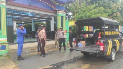 Polsek Batulicin Bersama Personil Posyan Pelabuhan Ferry Lakukan Patroli