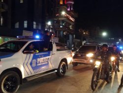 Pastikan Malam Idul Fitri Aman, Personel Gabungan Lakukan Patroli