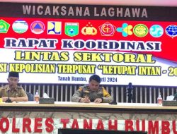 Pemkab Tanbu Gelar Rakor Lintas Sektoral dalam Persiapan Pengamanan Idul Fitri