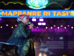 Penampilan Artis Dangdut Ikke Nurjanah Meriahkan Opening Ceremony Mappanre Ri Tasi’e 2024