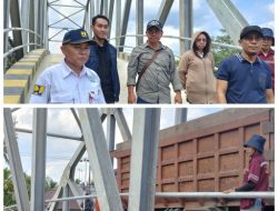 Lalui Tahap Uji Beban, Jembatan Anjir Km 11 Siap Difungsikan