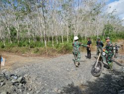Dandim Tanah Bumbu Tinjau Lokasi TMMD ke-120 di Karang Bintang