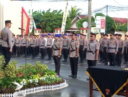 Kapolres Kotabaru Tegaskan Polri Terlibat Politik Akan Disanksi