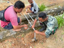 TMMD Tanah Bumbu Alirkan Air Kerumah-rumah Warga