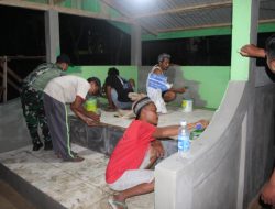 TMMD Tanbu Mengecat Pos Kamling