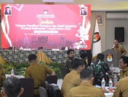 KPU dan Bawaslu Kapuas Gelar Sosialisasi Tahapan Pilgub Kalteng