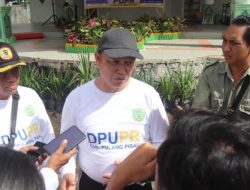 Tinjau Jembatan Djanias Djangkan, Dinas PUPR: Diprediksi Rampung Dalam 3 Bulan