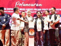 KPU Pulang Pisau Luncurkan Maskot dan ”Jingle” Pilkada 2024