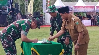 Kasad Tutup TMMD 120 di Tanah Bumbu