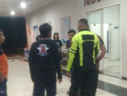 Diduga Pengaruh Alkohol, Pemotor di Batulicin Tabrak Pembatas Jalan