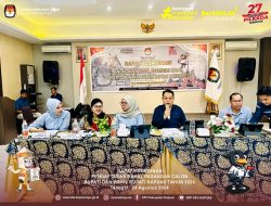 KPU Kapuas Gelar Rakor Pendaftaran Bapaslon Kepala Daerah