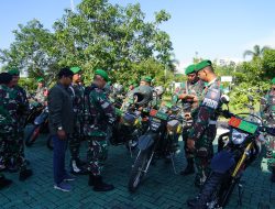 Kodim Tanah Bumbu Inspeksi Kendaraan Dinas untuk Pengamanan Pilkada Serentak