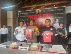 Satresnarkoba Polres Kotabaru Ungkap 2 Kasus Narkotika Selama 1 Minggu Terakhir