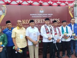 Paslon Rahmat Trianto dan Muhammad Zazuli Resmi Daftar Pilbup Tanah Laut