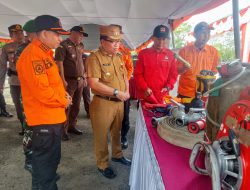 Siaga Karhutla, Pj Bupati Kapuas Pimpin Apel Gelar Pasukan