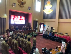 DPRD Tanbu Gelar Rapat Paripurna Bahas Perubahan Perda Perumahan