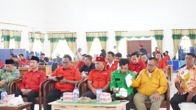 Rapatkan Barisan PDIP Sukamara Gelar Rakercabsus