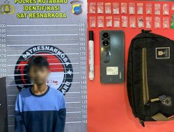 Edarkan Sabu, Pemuda di Semayap Ditangkap Polisi