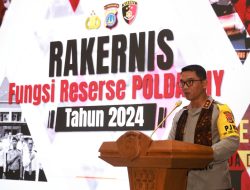 Rakernis Gabungan Reserse, Ini Pesan Kapolda DIY
