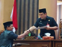 DPRD Tanah Bumbu Gelar Rapat Paripurna, Fraksi Sampaikan Pemandangan Umum