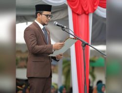 Hadiri Upacara Hari Pahlawan, Syabani Rasul Bacakan Naskah UUD 1945