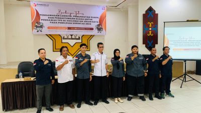 Gelar Bimtek Pengawas TPS, Ini Imbauan Panwascam Jekan Raya