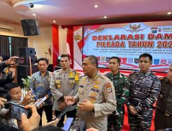 Deklarasi Pilkada Damai di Kotabaru, Ini Pesan Kapolda Kalsel
