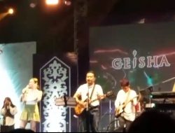 Tampil di Sukamara, Duet Geisha dan Bang Peje Pukau Penonton