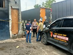 Mama Muda Tewas di Gudang Ekspedisi