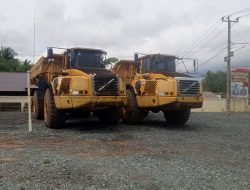 Alat Berat di Polsek Jorong Tangkapan Polda Kalsel