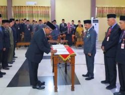 Ismail Fahmi Dilantik, Ini Pesan Pj Bupati Syamsir