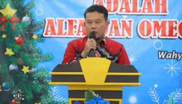 Pj Bupati Sukamara Ajak Umat Kristiani Jaga Kerukunan di Natal Pantekosta
