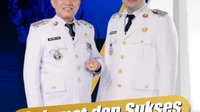 Bupati dan Wakil Bupati Kotabaru Terpilih Resmi di Lantik Presiden ke-8