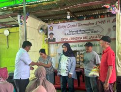 Gerindra DKI Jakarta Gelar Aksi Sosial, 3.000 Paket Beras Dibagikan