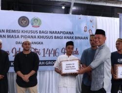 502 WBP Rutan Tanah Grogot Dapat Remisi Idul Fitri 2025