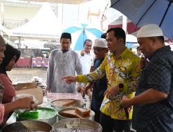 Buka Pasar Ramadhan, Bupati Pulang Pisau Gelar Gerakan Pangan Murah
