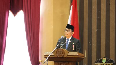 Pidato Perdana di DPRD, Bupati Bang Arul Sampaikan Visi hingga Program Unggulan