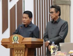 DPRD Gelar Rapat Paripurna Penetapan Pasangan Terpilih Bupati dan Wakil Bupati Balangan 2025-2030