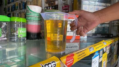 Satgas Pangan Bantul Cek Harga dan Takaran MinyaKita di Pasar