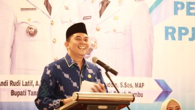 Bupati Tanbu Buka Forum Konsultasi Publik RPJMD Tahun 2025 – 2029