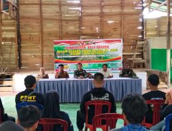 TMMD ke-123 Kodim Kotabaru Sosialisasikan Bela Negara di Desa Talusi