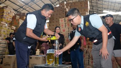 Satgas Pangan Polda Kalsel Perketat Pengawasan Minyakita di Banjarmasin, Pastikan Harga & Takaran Sesuai