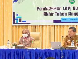 Asisten II Setda Sukamara Pimpin Rapat Finalisasi LKPj Bupati 2024