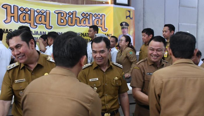 Bupati Pulang Pisau Hadiri Halal Bihalal Dinas PUPR, Bahas Ikon Daerah