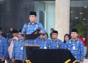 Pj. Sekda Kotabaru Tegaskan Komitmen ASN Tingkatkan Disiplin dan Integritas di Apel HKN 2025