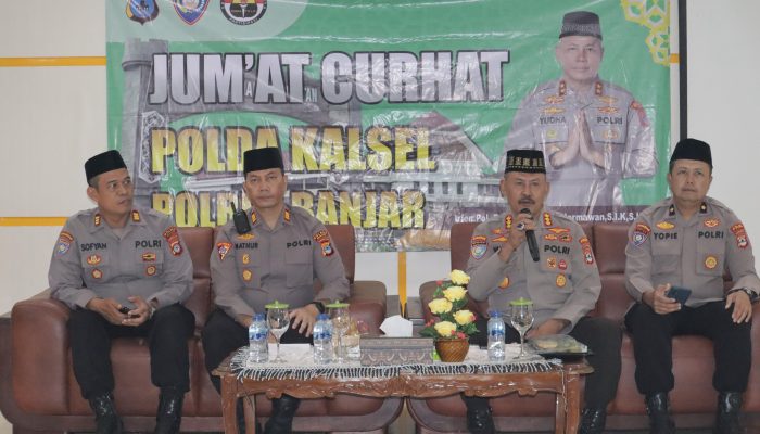 Polres Banjar Gelar “Jum’at Curhat” untuk Dengar Keluhan Masyarakat