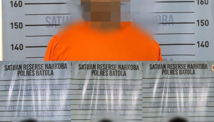 Polres Batola Ungkap Peredaran Sabu di Wanaraya, 4 Pelaku Diamankan